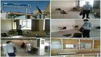      نظارت بر حسن اجراي دستورعمل هاي بهداشتي در برگزاري آزمون استخدامي شركت بيمه دانا سمنان