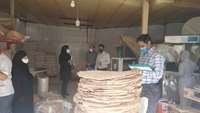 بازدید مشترك واحد مهندسي بهداشت محيط مركز بهداشت شهرستان سمنان،سازمان صمت ، اداره تعزيرات و اداره غله 