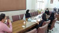 تشکیل جلسه دردفترریاست مرکز بهداشت سمنان باعنوان" کمیته مرگ  کودک ،خارج بیمارستانی"