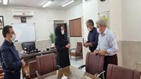 تبریک و تکریم  سوم خرداد درمرکز بهداشت سمنان