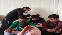 آموزش بهداشت در مرکز خدمات جامع سلامت روستایی مهاجران.