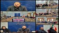 برگزاری  کارگروه سلامت وامنیت غذایی در فرمانداری سمنان.