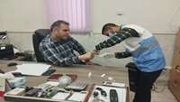 حضور بهبخشان مرکزخدمات جامع سلامت روستائی مهمانشهر مهاجرین خارجی مرکز بهداشت شهرستان سمنان در اردوگاه مراقبتی اداره کل امور اتباع ومهمانشهر مهاجرین خارجی.