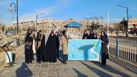 حضور مرکز بهداشت شهرستان سمنان در پیاده روی پارک شقایق بمناسبت اعیاد شعبانیه، دهه فجر و هفته سرطان.