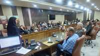 نشست مشترک مرکز بهداشت شهرستان سمنان و نمایندگان کلینیکهای ترک اعتیاد شهرستان سمنان.