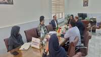 جلسه برون بخشی پیرامون پشه آئدس درمرکزبهداشت شهرستان سمنان.