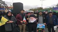 دکترمعانی، رئیس مرکز بهداشت شهرستان سمنان و تعدادی از همکاران در مراسم اجتماع 9 دی حضور یافتند. 
