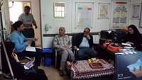 بازدید دکتر کساییان معاونت امور بهداشتی