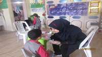  انجام وارنیش تراپی درمهدکودک گلهای بهشت سمنان