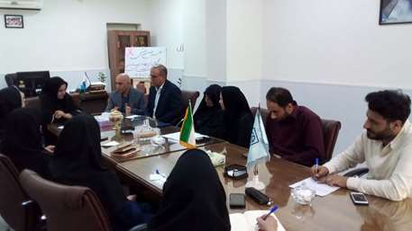 برگزاری جلسه برون بخشی سرطان پستان درمرکزبهداشت شهرستان سمنان