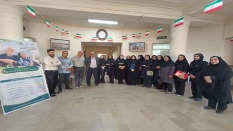 بازدید از مرکز توانبخشی و نگهداری شبانه روزی  سالمندان سرای نور 