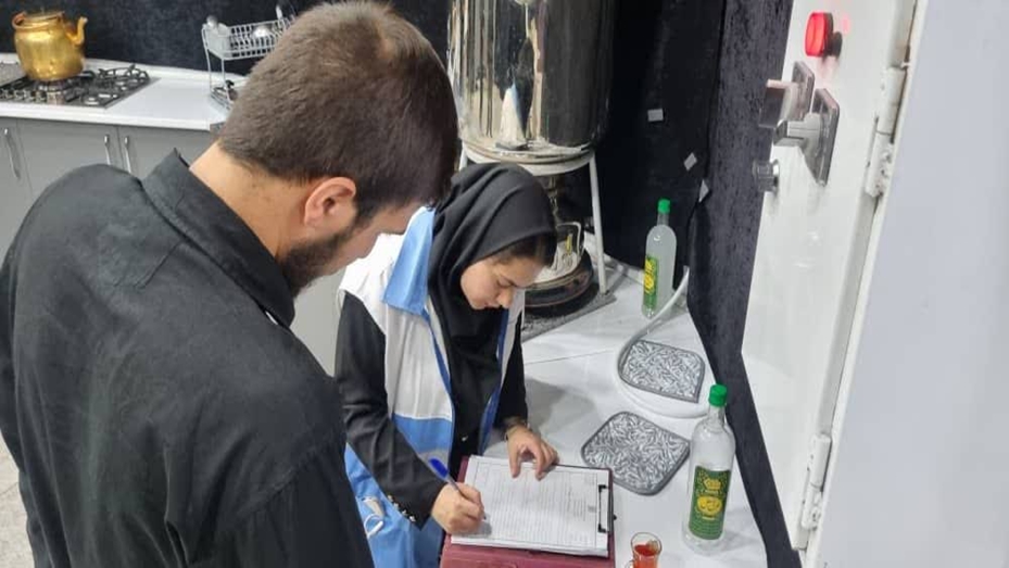 بازدیدنظارتی از موکبها، مساجدو... توسط واحدمهندسی بهداشت محیط مرکزبهداشت شهرستان سمنان و نماینده سازمان دامپزشکی درایام محرم. 