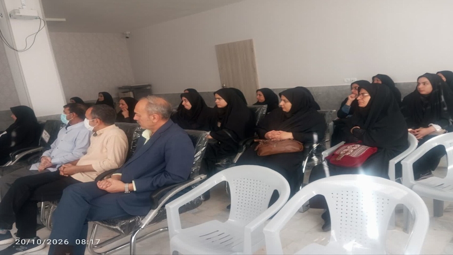 برگزاری کلاس آموزشی بیماری های حاد تنفسی  توسطآقای دکتر شاه حسینی درکلینیک خاتم الانبیا (ص)با هماهنگی واحد پیشگیری و مبارزه با بیماریهای شهرستان سمنان