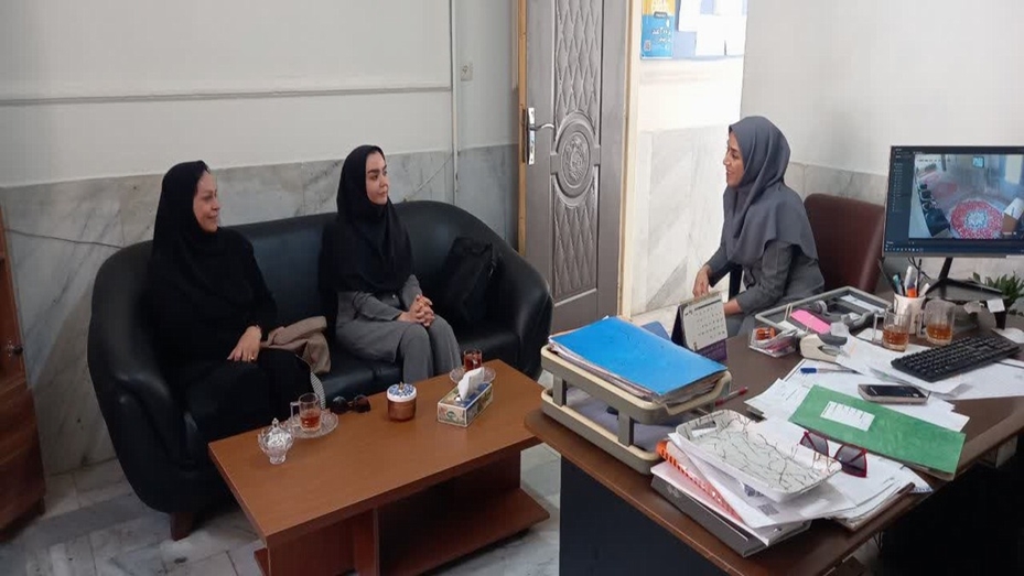 نشست مسئول وکارشناس کلینیک مشاوره بیماری های رفتاری مرکز بهداشت شهرستان سمنان با مدیریت اورژانس اجتماعی ۱۲۳ .